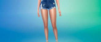 Милые женские носки для Симс 4 – фото 1