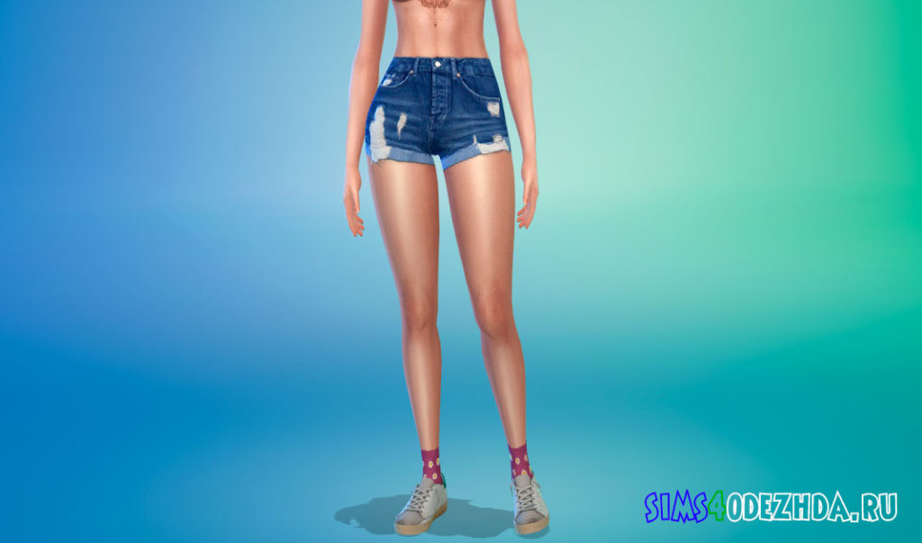 Милые женские носки для Симс 4 – фото 2