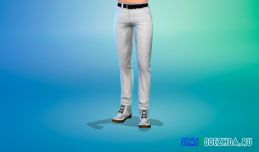 Мужские ботинки Madlen Aprilia для Симс 4 – фото 2