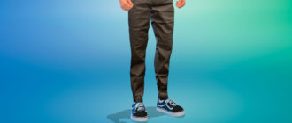 Мужские кеды Vans Old Skool для Симс 4 – фото 1