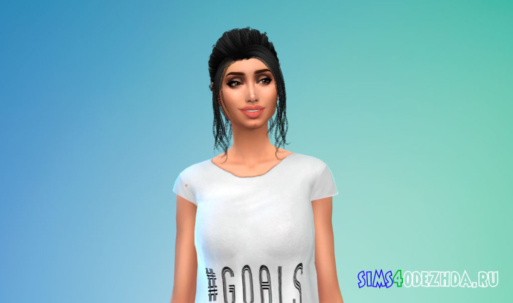 Прическа Blossom от Anto для Симс 4 – фото 2