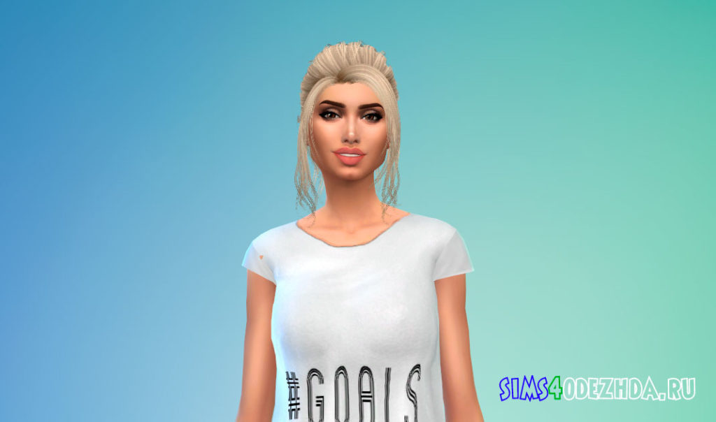 Прическа Blossom от Anto для Симс 4 – фото 3