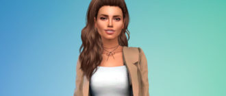 Прическа Jealousy от toksik для Симс 4 – фото 1