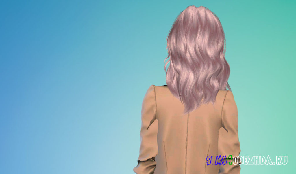 Прическа Jealousy от toksik для Симс 4 – фото 3