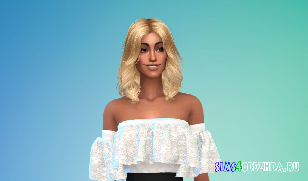 Прическа Mollie от Anto для Симс 4 – фото 3