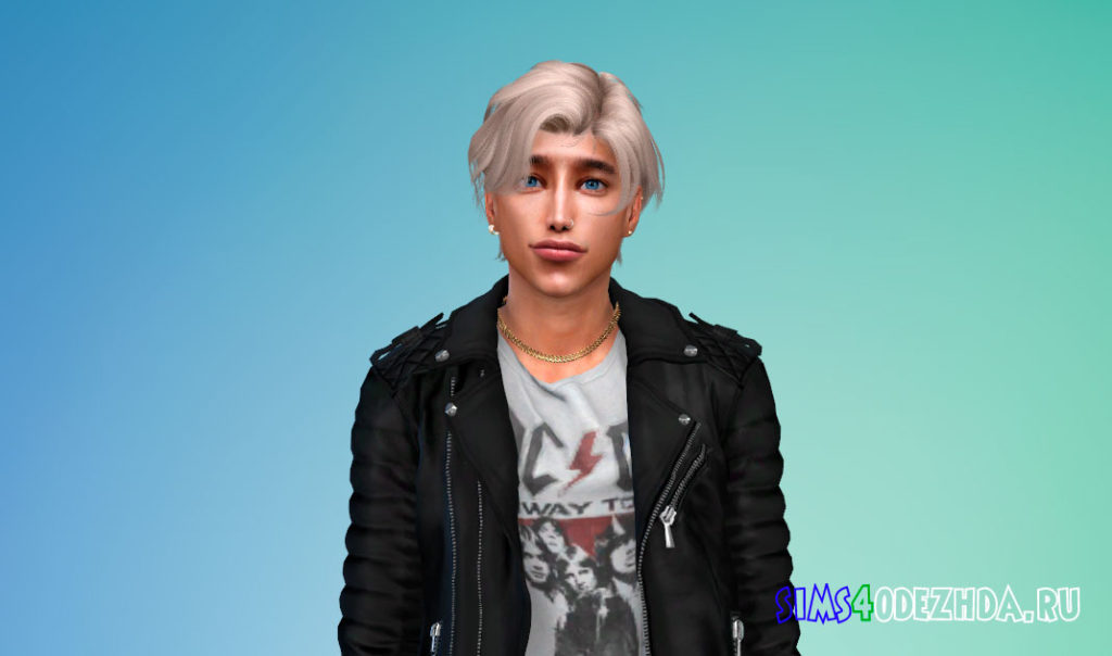 Прическа OE0818 от WINGS для Симс 4 – фото 2