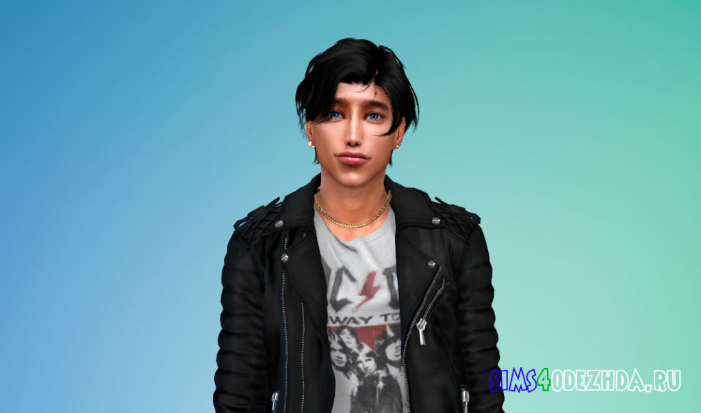 Прическа OE0818 от WINGS для Симс 4 – фото 3