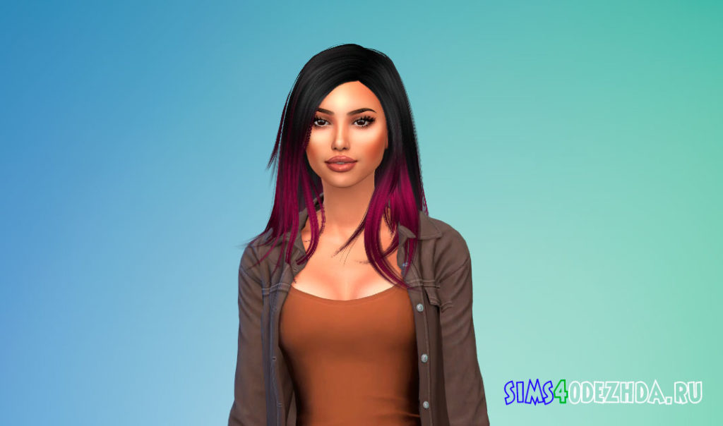 Прическа Runaway от Stealthic для Симс 4 – фото 2