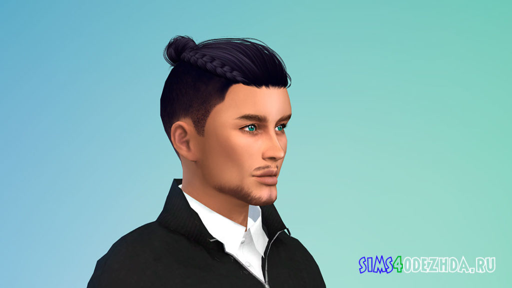 Прическа Sunset от Anto для Симс 4 – фото 3