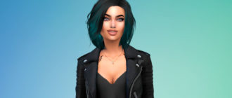 Прическа Vapor от Stealthic для Симс 4 – фото 1