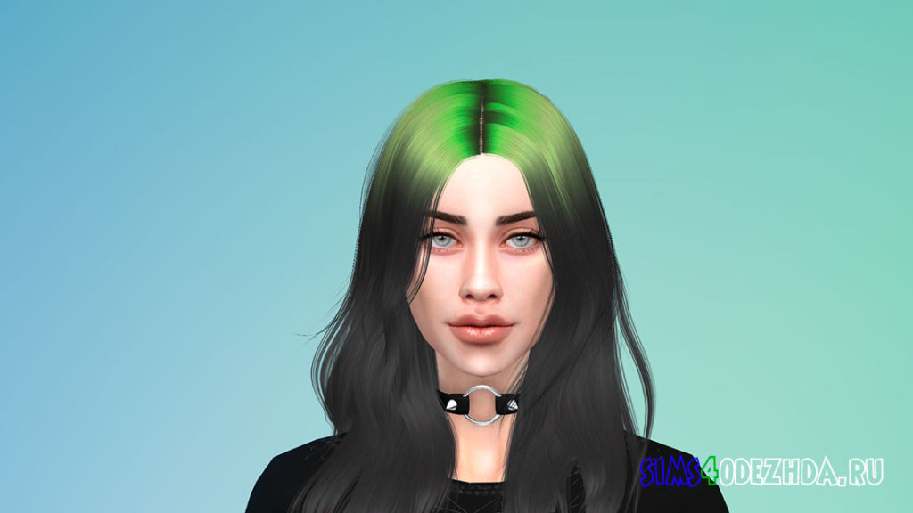 Симка Billie Eilish для Симс 4 – фото 1