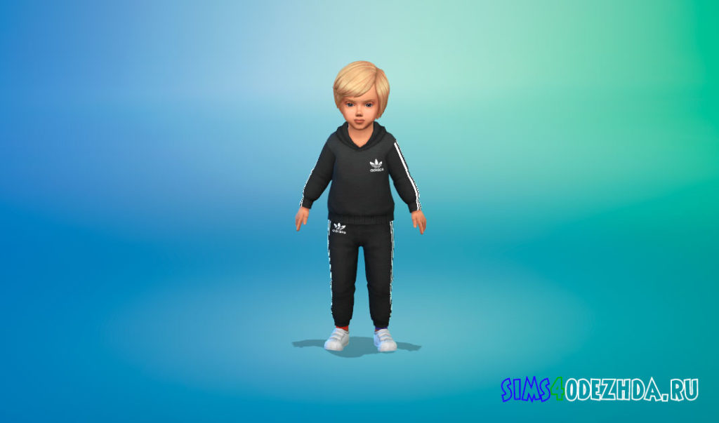 Спортивный костюм для малышей для Симс 4 – фото 2