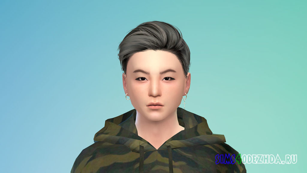 Волосы WINGS-TZ0116 от wingssims для Симс 4 – фото 3