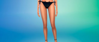 Женские трусы с завязками для Симс 4 – фото 1