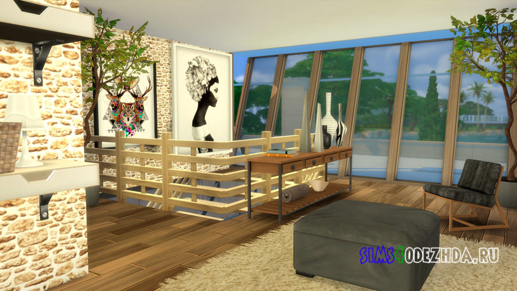 Австралийский лакшери дом для Симс 4 – фото 3