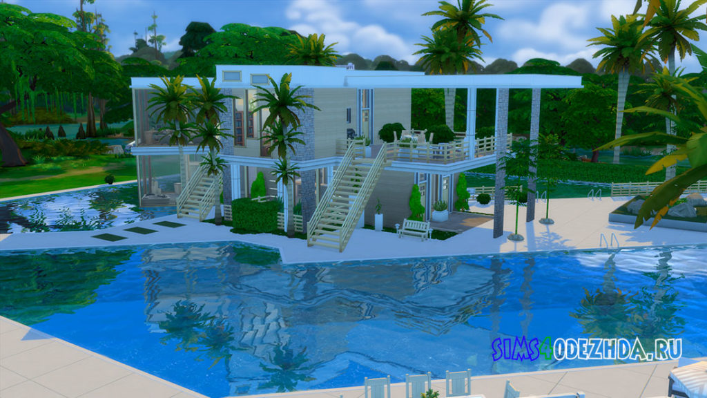 Австралийский пляжный дом для Симс 4 – фото 2