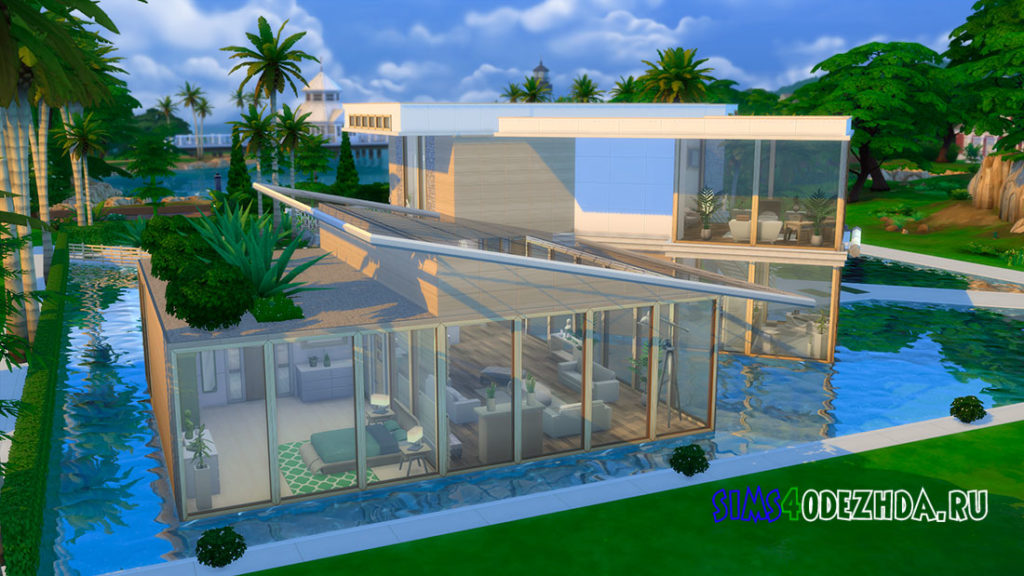 Австралийский пляжный дом для Симс 4 – фото 3