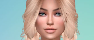 Бронзер Niomi для Симс 4 – фото 1