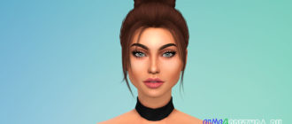 Брови Angel N13 для Симс 4 – фото 1