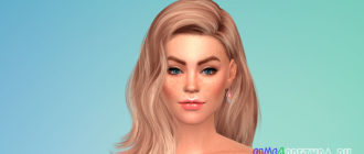 Брови Babydoll N14 для Симс 4 – фото 1