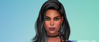 Брови Sugar Elf N17 для Симс 4 – фото 1