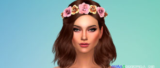 Цветочный венок для Симс 4 – фото 1