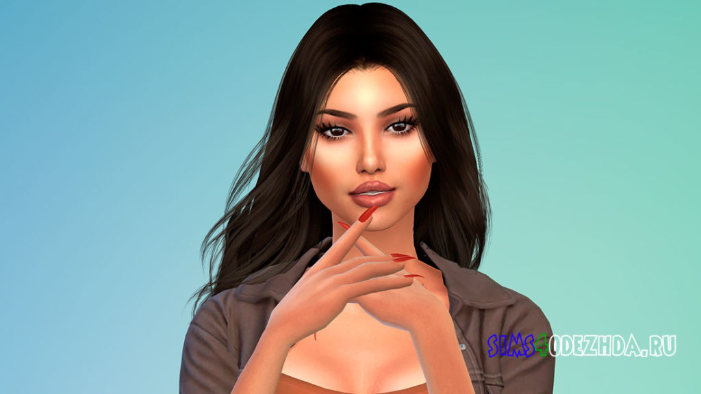 Длинные ногти Sintiklia для Симс 4 – фото 2