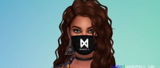 Фанатская маска V2 для Симс 4 – фото 1