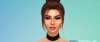 Глаза демона N144 + Гетерохромия для Симс 4 – фото 1