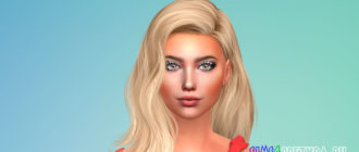 Глаза Gaia N146 для Симс 4 – фото 1