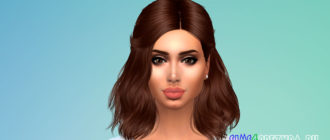 Губы для девушек N4 для Симс 4 – фото