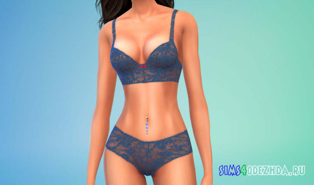 Каскадный пирсинг живота для Симс 4 – фото 2