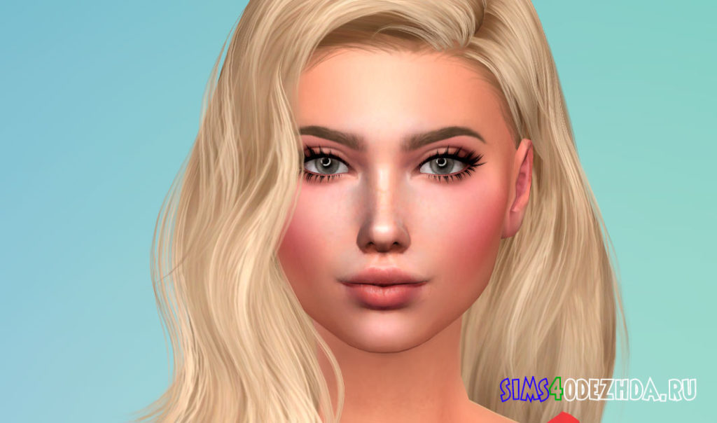 Контур лица Indiri для Симс 4 – фото 2
