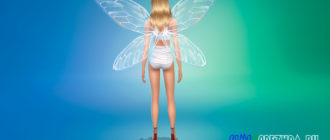 Крылья феи для Симс 4 – фото 1