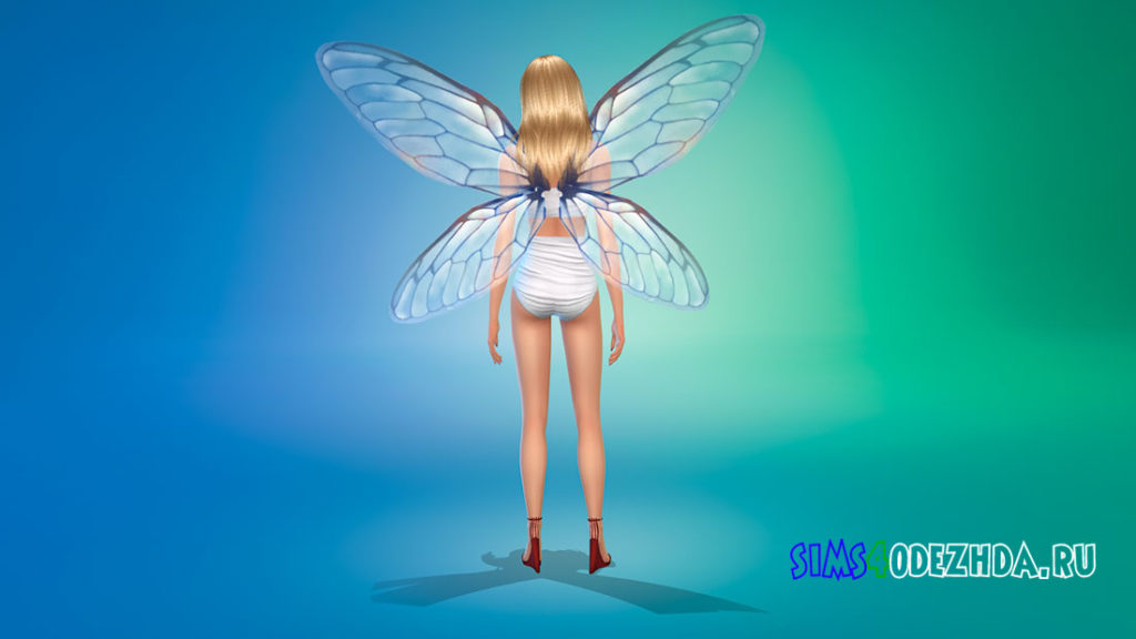 Крылья феи для Симс 4 – фото 2