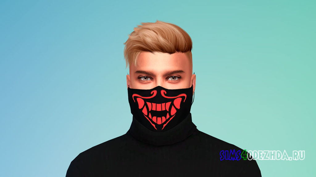 Маска KDA для Симс 4 – фото 2