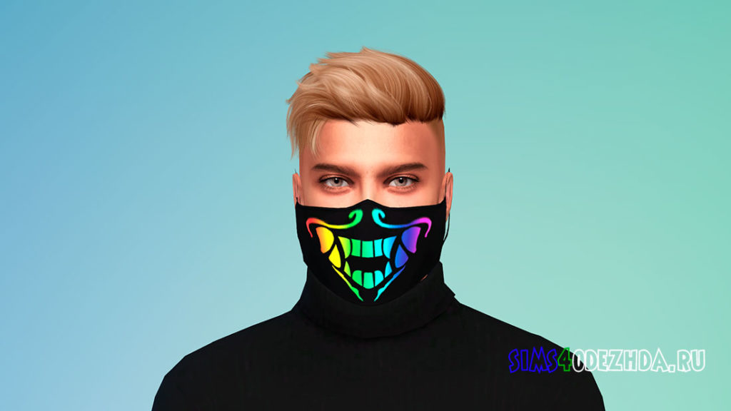 Маска KDA для Симс 4 – фото 3