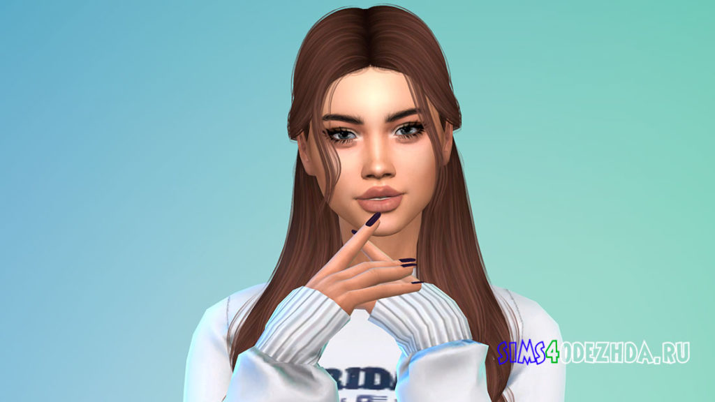 Ногти Matte N02 для Симс 4 – фото 2