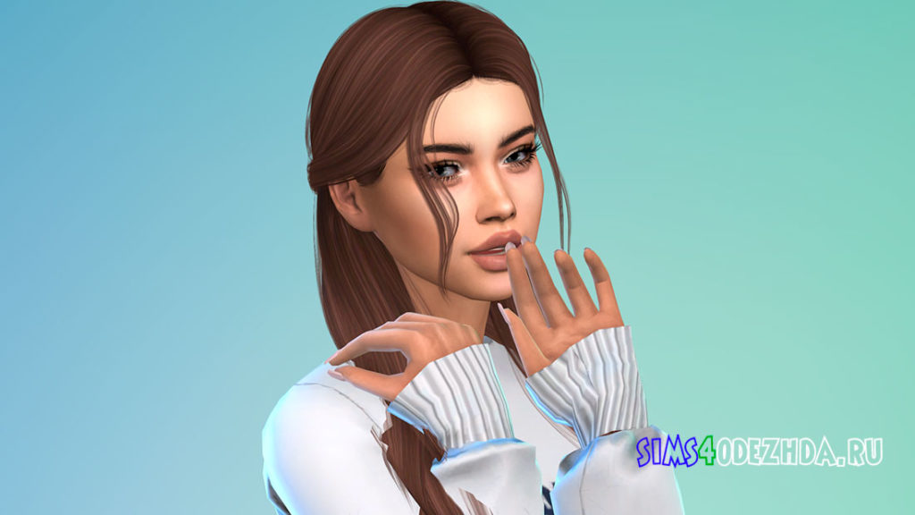 Ногти Matte N02 для Симс 4 – фото 3