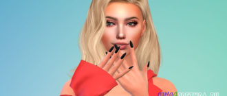 Ногти Zeta N20 для Симс 4 – фото 1