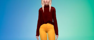 Новый удобный свитер для Симс 4 – фото 1