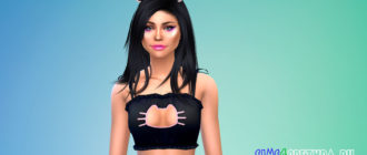 Ободок с кошачьими ушками для Симс 4 – фото 1