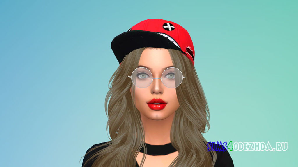 Очки Elisa для Симс 4 – фото 2