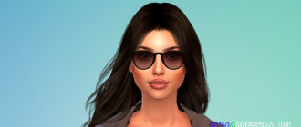 Очки Sindra для Симс 4 – фото 1