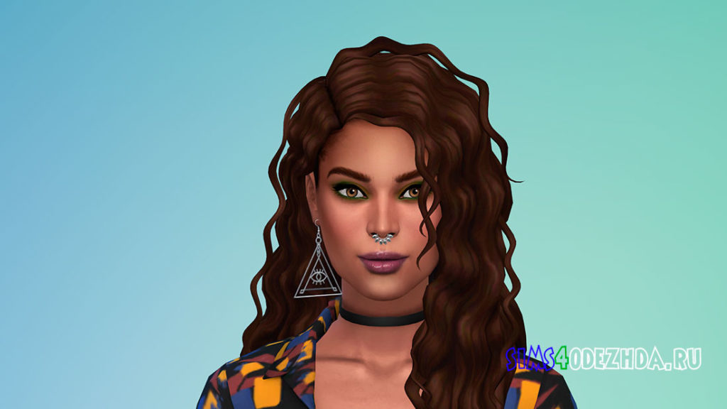 Пресет женских губ N3 для Симс 4 – фото