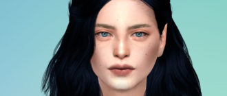 Румяна Contour для Симс 4 – фото 1