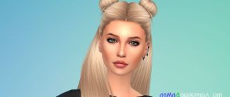 Серьга-кафф для Симс 4 – фото 1