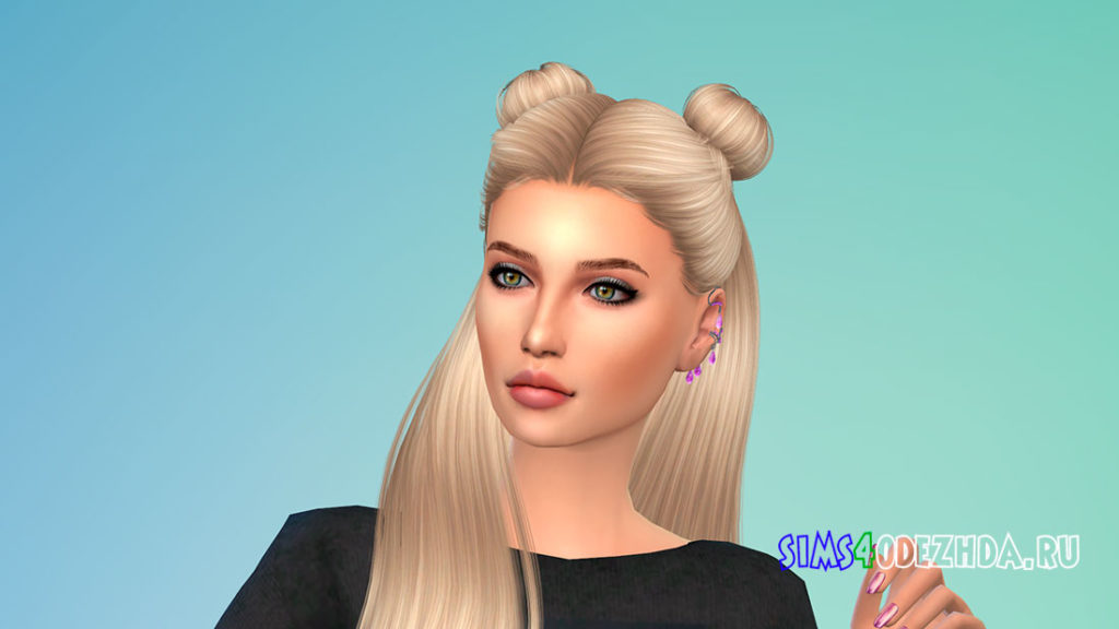 Серьга-кафф для Симс 4 – фото 2