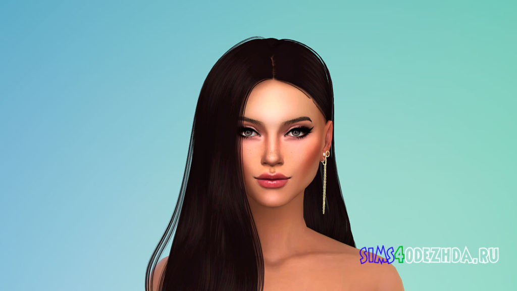 Серьга-подвеска для Симс 4 – фото 2