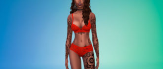 Скин Irene (Оверлей) для Симс 4 – фото 1